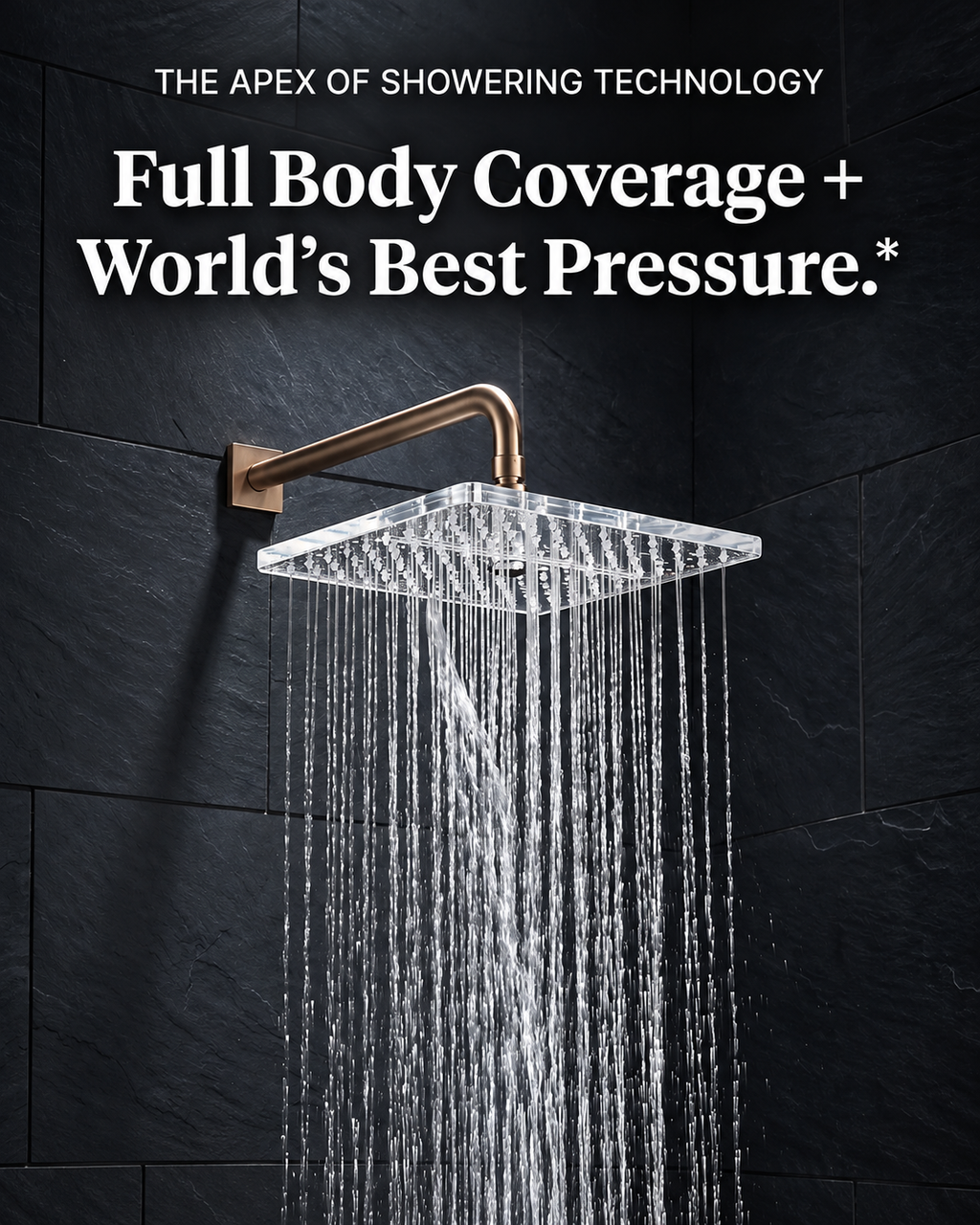 Clear Showerhead XL