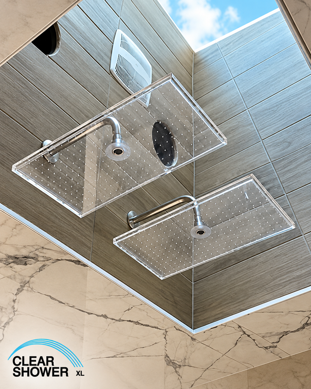 Extra Large Shower Head (2 Pack)