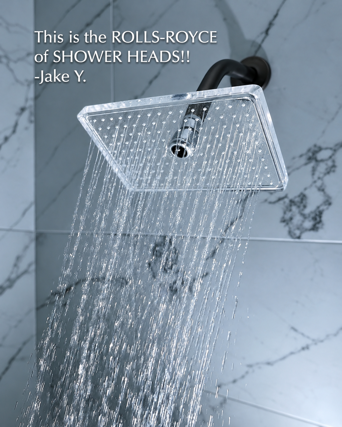 NEW Clear Showerhead Mini