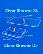 NEW Clear Showerhead Mini